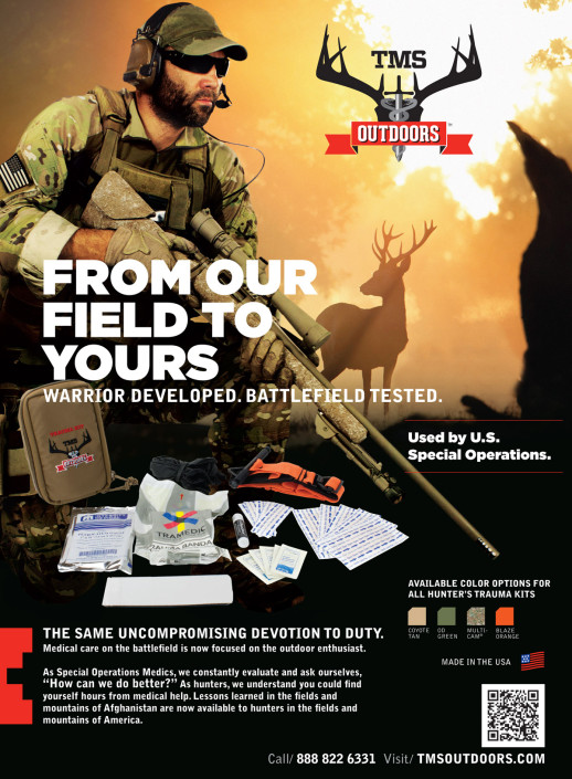 TMS Outdoors magazine Ad TMS Outdoors magazine Ad