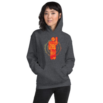 Drop the Bass Hoodie - Dark Heather