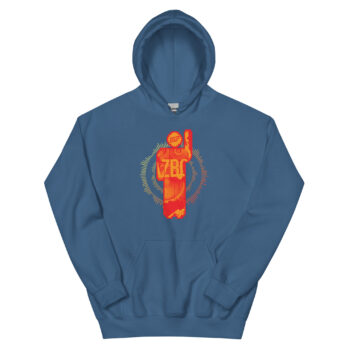 Drop the Bass Hoodie - Indigo Blue