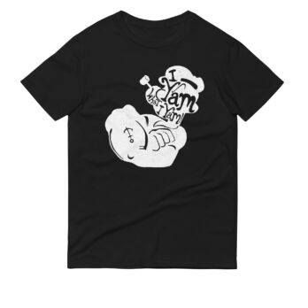 I Yam what I Yam Graphic Tee - Black