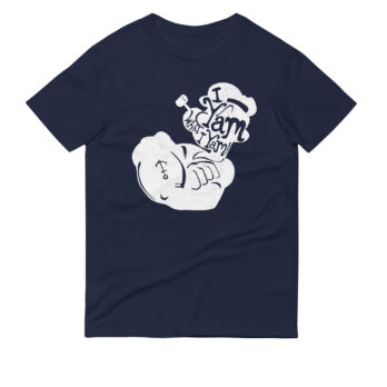 I Yam what I Yam Graphic Tee - Navy